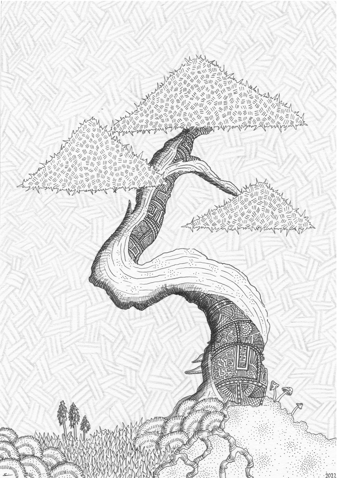 Bonsai Detail lV